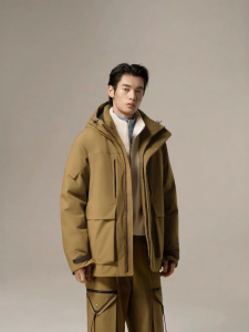 Guvet | Yellow Autumn Winter New Outdoor Warm Goose Down Jacket