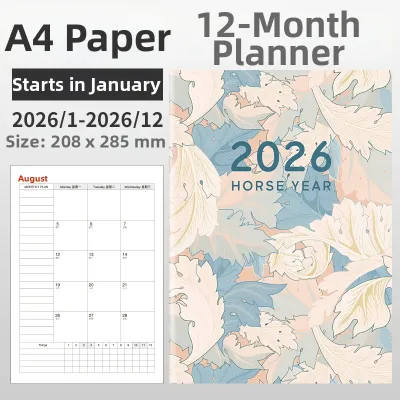 2026 Annual Monthly Planner