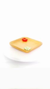 [HCM]Khay Gỗ Hình Vuông 14.5 Cm Có Chân TL72 - Đồ Gỗ Nhà Bếp Thương Hiệu Trường Sơn