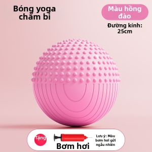 Bóng Yoga Chấm Bi Bền Tăng Cường Cơ Bụng