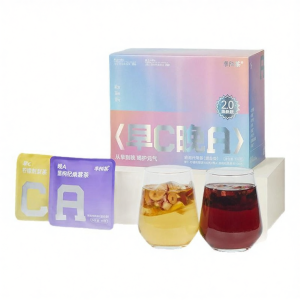 Skincare Concept Mix Flower and Fruit Tea with Black Goji Mulberry Rose