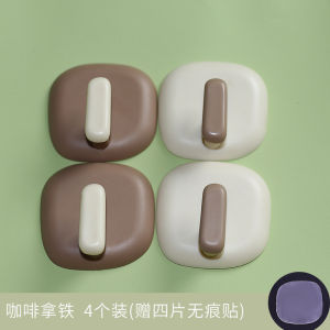 Strong Adhesive Wall Hook No Drilling Cute Key Bag Bathroom Towel Wall Hanging Traceless Sticky Hook for Keys And Bags