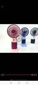 Mobile Phone Stand Small Fan Handheld USB Charging Mini Fan With Phone Stand