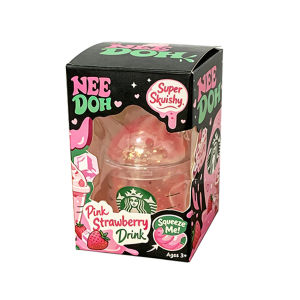 Bandai | Cute Iced Coffee Cup Squishy Stress Relief Toy Colorful Squeeze Squishy Portable Mini Drink Cup Decompression Toy Birthday Gift