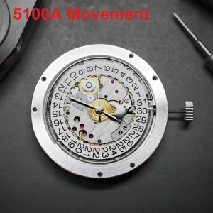 5100A micro rotor automatic mechanic movement 35Jewels Movement Three-pin Single Calendar Automatic 3hands 3H date Watch Parts