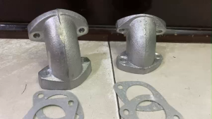 Co xăng nhôm Bắt ốc ( loại tốt ) gồm : Co Thấp / Co Cao gắn vừa xe Wave / Dream / Sirus