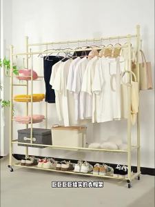 JIAJIESHI | Indoor Multi-purpose Mobile Garment Rack