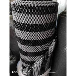 Dual Color Beaded Chain Thickened and Dense Material Car Mat