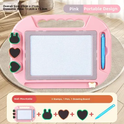 Magnetic Childrens Drawing Board Toy for Toddlers 2-6 Years Old Baby Writing Board Kids Painting Toy with Erasable Function