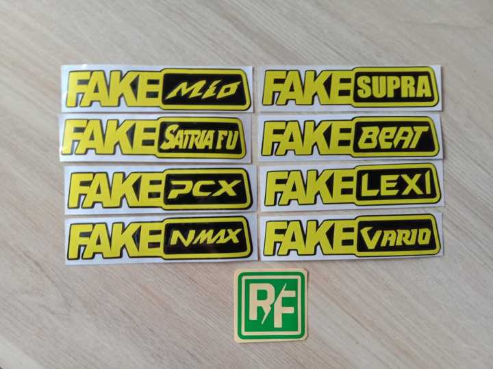 Sticker fake beat lexi mio vario supra satria pcx Nmax cutting stiker ...