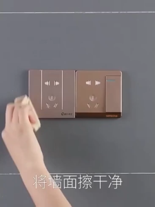 FAMILY'S CHOICE Double Socket Switch Protector Electric Plug Cover Child Safety Waterproof Splash Box