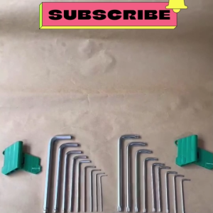 Bộ Dụng Cụ Vặn Đai Ốc Lục Giác Đầu Bi 9 Món Gồm Các Kích Thước T10 T15 T20 T25 T27 T30 T40 T45 T50