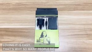 Bộ chuyển đổi VGA sang HDMI 1080P cáp chuyển đổi VGA nam sang HDMI nữ với đầu ra âm thanh 3.5mm cho PC laptop HDTV máy chiếu