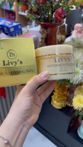 Kem dưỡng trắng da body Livys vàng 250gr