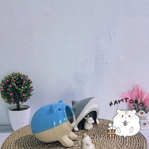 Hamtoro Ocean Friends Rumah Keramik Lucu dan BESAR Hamster Gecko