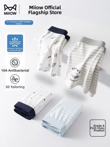 MiiOW | Soft Cotton Boy Student Underwear Anti-bacterial Boxer Shorts
