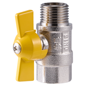 WEIXING NEW MATERIAL | Brass Butterfly Valve Gas Pipe Connector