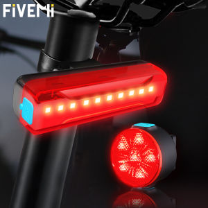 USB Bike Light Rear LED Bicycle Taillight Night Riding Safety Warning Flash Light Cycling Accessories Super Bright Waterproof
