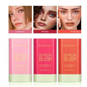 Ibcccndc Tinted Moisture Stick Blush Cream Lâu Trôi Không Thấm Nước Không Phai Màu Cam Tự Nhiên Dạng Thỏi Dưỡng Ẩm Dạng Thỏi