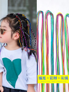 Colorful Braided Hair Rope for Kids and Women Japanese and South Korean Style Charming Hair Accessory