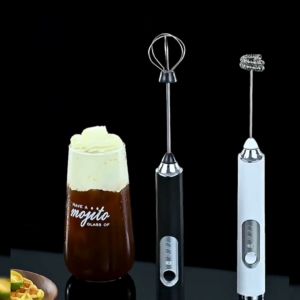 Máy tạo bọt cà phê đánh trứng cầm tay mini đa năng không dây 3 chế độ - Kaizen Coffee