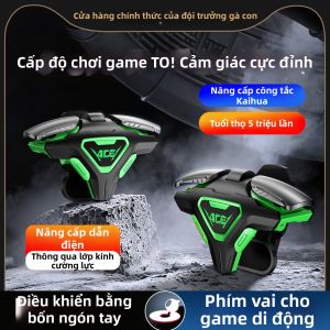 XIAOJIDUIZHANG | Mechanical Button Game Enhancer Multi-finger Operation Phone Peripheral