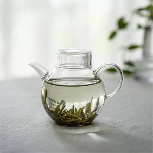 Handmade Borosilicate Glass Teapot With Infuser Mini