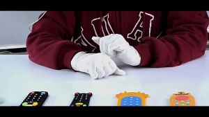 Not Easy To Break Remote Control Shape Teether Kids Sensory Educational Pain Relief Teething Silicone Toy for Baby