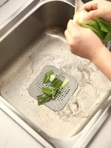 ZEO Silicone Anti Blocking Sink Floor Drain Pad Sucker Sink Strainer