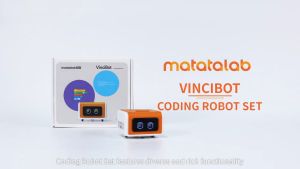 MatataStudio VinciBot Coding Robot Set Programming Robot | STEM Educational Toys Ages 8+ Kids