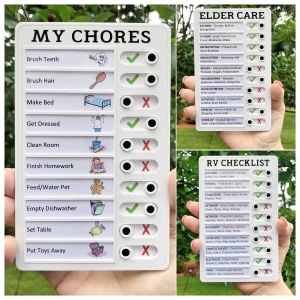 My Chores Planning Board Daily Planner Detachable Replace Memo Customizable Planning Multi Purpose Checklis