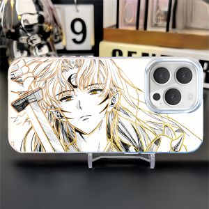 Aurora Gold Anime Phone Case for iPhone 16 Apple 15 Xiaomi 14 Redmi K80 Huawei M70 Anti-Fall Protection Kill Dogya Night
