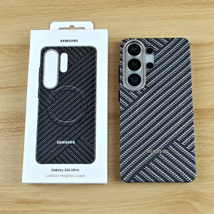 Samsung | Ultra-thin Carbon Fiber For Magsafe Magnetic Case For Samsung S26 Ultra S25Ultra 5G Matte Wireless Charge Shockproof Phone Cover