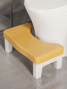 Plastic Stool Closestool Foot-Rest For Home Thickened Adult Squat Rack Toilet Stool Change Squat Stool Handy Gadget Stall Step Plastic Stool