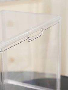 Thickening High Definition Transparent Storage Box Acrylic Display Box Handbag Storage Organizer Book Blind Box Stackable box Kotak Simpanan 透明储物盒 玩具收纳盒