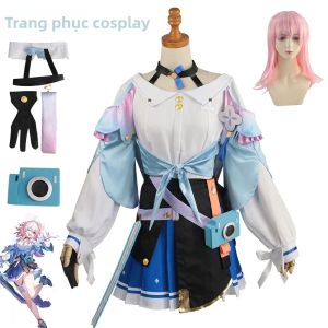 Bộ Trang Phục Cosplay Nữ Gồm Áo Và Váy Chất Liệu Polyester Dành Cho Người Lớn Chủ Đề Ngày 7 Tháng 3
