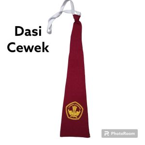 Dasi sekolah SD logo bordir cewek dan cowok