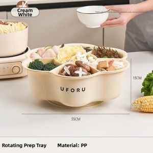 7-section Rotatable Platter