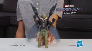 Marvel Spider-Man 6-Inch Deluxe Wing Blast Marvels Vulture Movie-Inspired Action Figure Toy Blasts Included Projectiles Ages 4 and Up