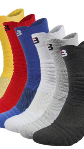 Zaman Now -  Kaos Kaki Pria Gym / Running Socks Panjang / Tebal dan Nyaman Dipakai