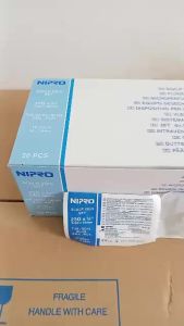 NIPRO PSV SCALP VEIN SET(butterfly needle) 23G X 3/4 INCH (19MM)  50S EXPIRY 2029