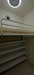 Loft bed with shelf customize Singapore