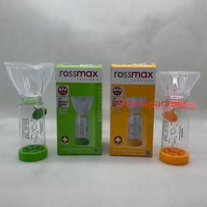 Rossmax Aerospacer / Aerochamber AS-175 Valved Holding Chamber Dewasa Anak Alat Bantu Inhalasi