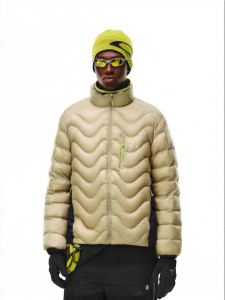FPA | Wavy Pattern Insulated Puffer Jacket
