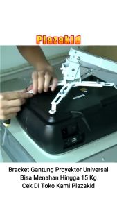 Braket Gantung Bracket Ceiling Plafon Proyektor Kaki 4 Adjustable Universal Max Beban 15 Kg