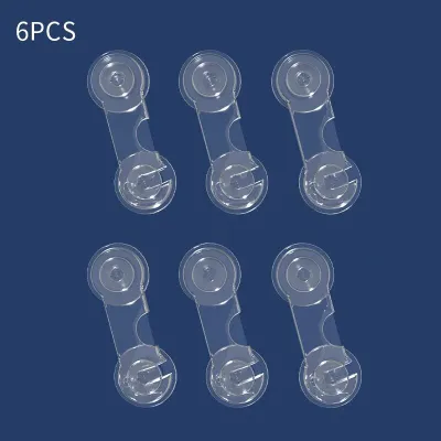 6PCS Baby Cabinet Locks Strap Drawer Child Anti Opening Refrigerator Lock Home Safety Protection Buckle
