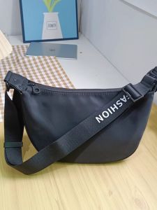 Large Capacity Oxford Cloth Crossbody Bag for Women Casual Sports Commuter Dumpling Bag Stylish Versatile Shoulder Bag
