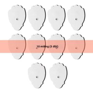 Miếng Dán Điện Cực TENS EMS Tự Dính Gel Thay Thế Cho Máy Kích Thích Cơ Dùng Trong Châm Cứu Moxibustion Vật Lý Trị Liệu