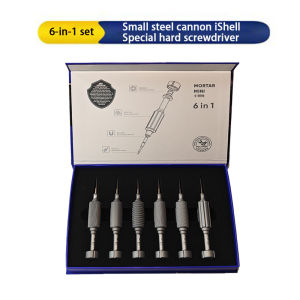 MECHANIC 6 in 1 iShell Precision Screwdriver Set for iPhone Samsung Huawei OPPO VIVO etc Mobile phone repair tools