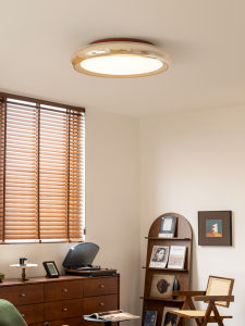 YIGELIGHTING | Luxurious Retro Glass Round Ceiling Light